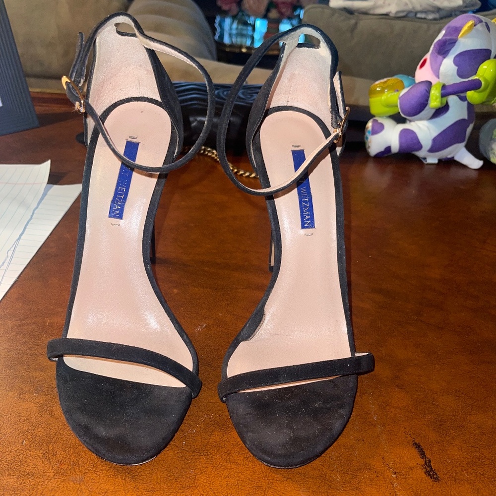 Stuart Weitzman Nudistsong Suede Sandals